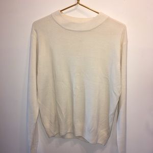 Vintage plain white sweater